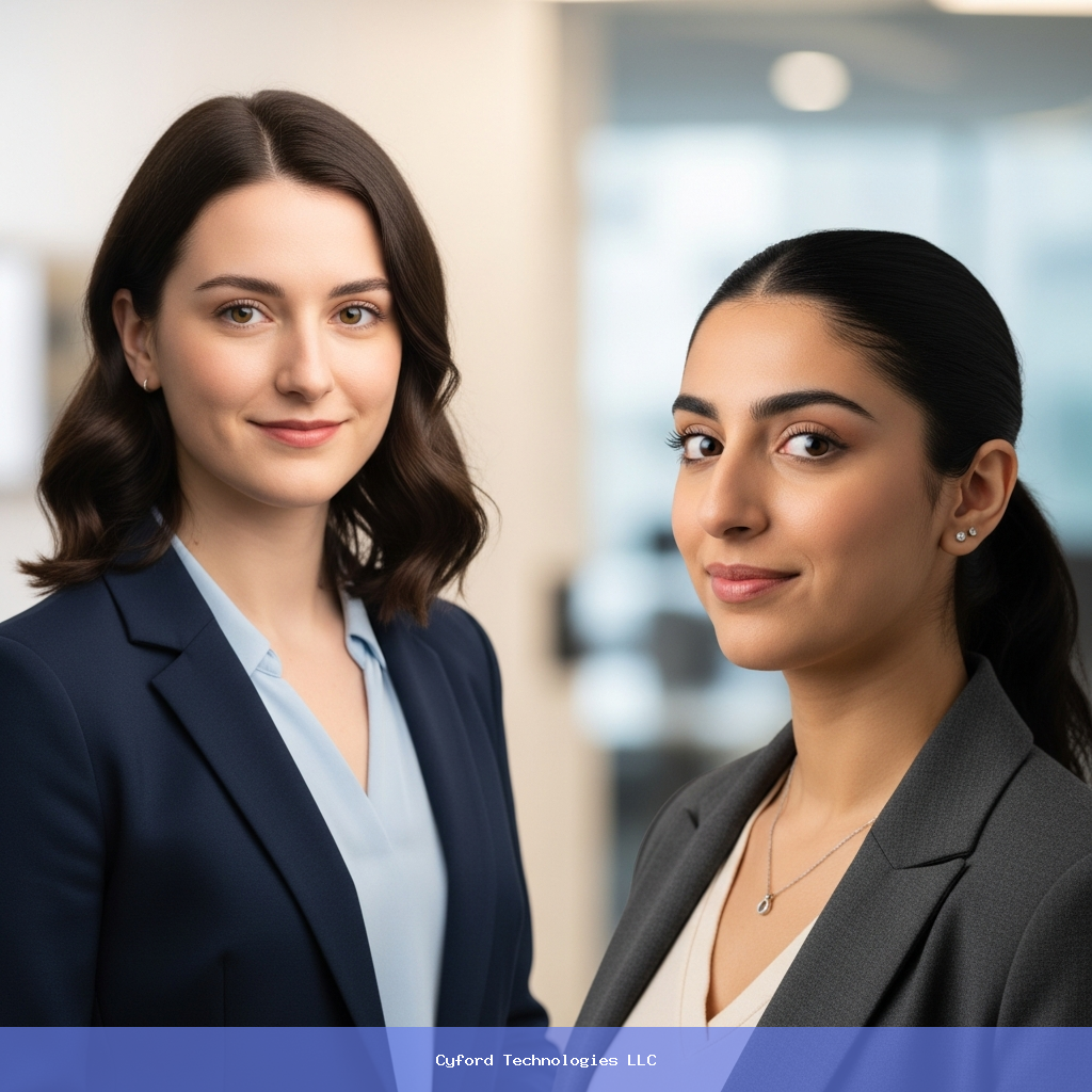 professional headshot of young female AI researcher